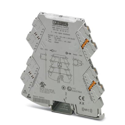 Phoenix Contact Signal Converter; MINI MCR-2-U-U-PT; -10 - &plus;10V IN; -10 - &plus;10V OUT; 1 Output; 24VDC